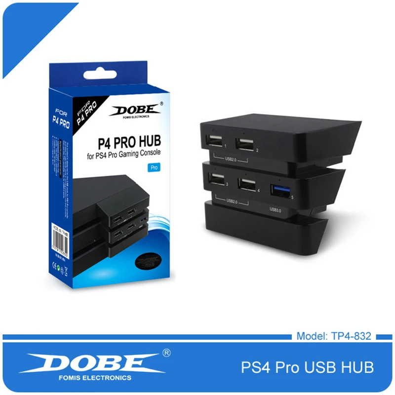 DOBE PS4 PRO 5 в 1 концентратор HUB конвертер USB 3 0 Интерфейс удлинитель для головок TP4