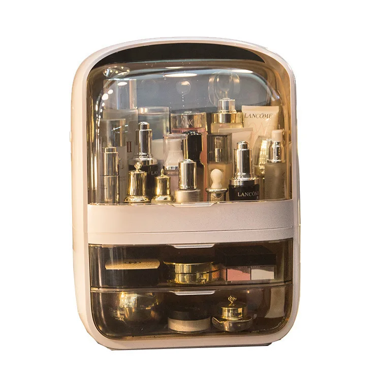 New Cosmetic Storage Box Large Makeup Organizer Dustproof and waterproof jewelry Cosmetic storage drawerBathroom cosmetic case
New Cosmetic Storage Box Large Makeup Organizer Dustproof and waterproof jewelry Cosmetic storage drawerBathroom cosmetic case