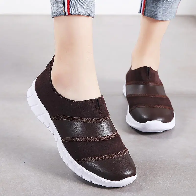 Plus Size Spring Slip on Women's Sport Shoes Sports Women Sneakers Women 2021 Tennis for Running Brown Chzussure Female B-1511
Plus Size Spring Slip on Women's Sport Shoes Sports Women Sneakers Women 2021 Tennis for Running Brown Chzussure Female B-1511