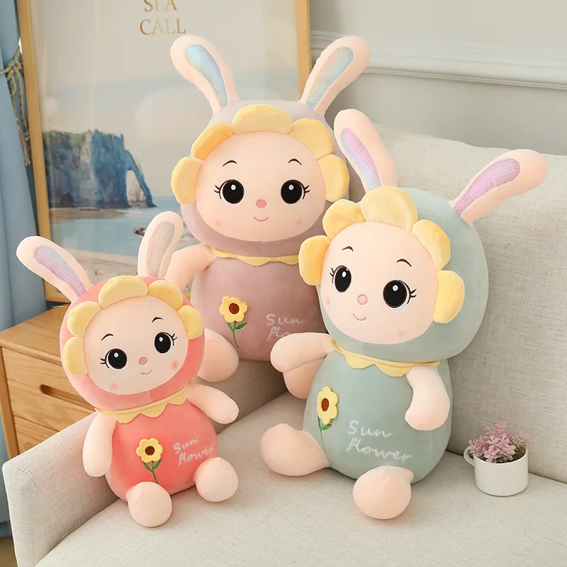 Zqswkl 45/55/75cm cute princess rabbit sunflower pink kawaii plush toys for girls christmas birthday gift kids stuffed toys
Zqswkl 45/55/75cm cute princess rabbit sunflower pink kawaii plush toys for girls christmas birthday gift kids stuffed toys