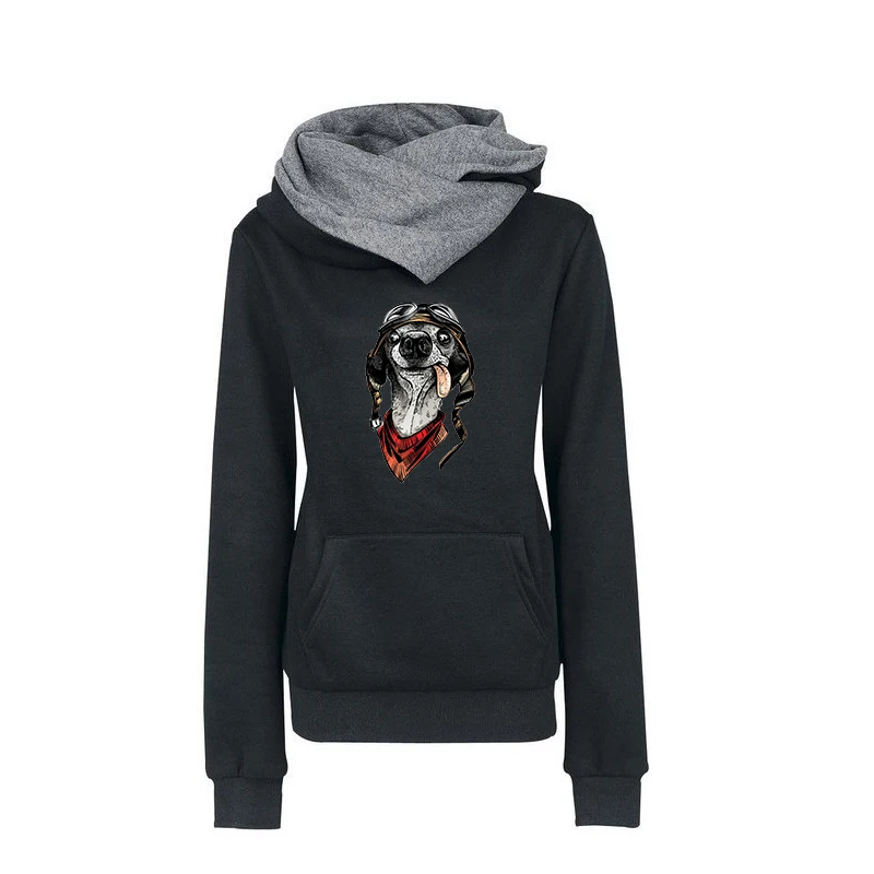 Casual Women's Cute Hoodie Sweatshirt Cartoon Panda Dog Print Hooded Tops Harajuku Female Dweatshirts Pullover Clothing Hoodies
Casual Women's Cute Hoodie Sweatshirt Cartoon Panda Dog Print Hooded Tops Harajuku Female Dweatshirts Pullover Clothing Hoodies
