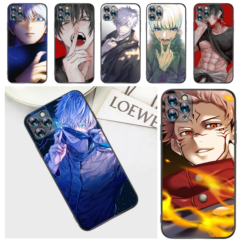 Jujutsu Kaisen Yuji Itadori Fushiguro Megumi Sukuna Satoru Gojo Phone Case For iPhone 7 8 Plus 6 6S Coque Soft TPU Funda Cases
Jujutsu Kaisen Yuji Itadori Fushiguro Megumi Sukuna Satoru Gojo Phone Case For iPhone 7 8 Plus 6 6S Coque Soft TPU Funda Cases