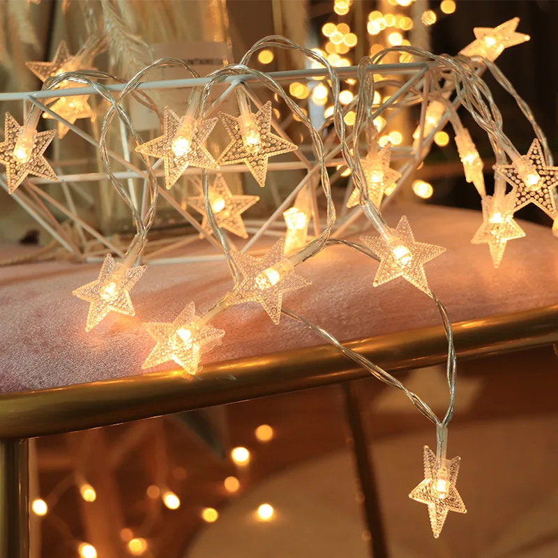 3M 5M 10M Fairy Stars Garland LED String Lights Waterproof for Christmas Decor Tree Wedding Home Indoor Decoration USB Powered
3M 5M 10M Fairy Stars Garland LED String Lights Waterproof for Christmas Decor Tree Wedding Home Indoor Decoration USB Powered