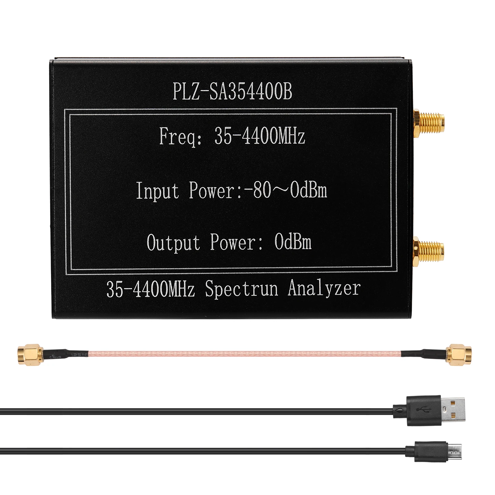 PLZ-SA354400B Simple Spectrum Analyzer 35-4400mhz Amplitude Bandwidth Frequency Signal Generator with Tracking Generator Step
PLZ-SA354400B Simple Spectrum Analyzer 35-4400mhz Amplitude Bandwidth Frequency Signal Generator with Tracking Generator Step