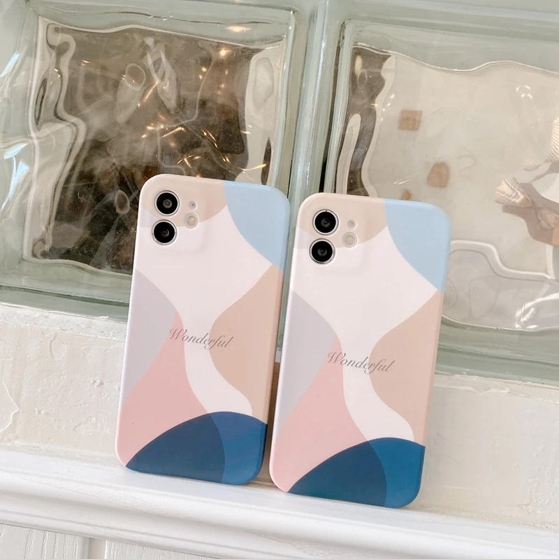 New Lens Protection Cute Stitching Color Phone Case For iPhone 12 11 Pro Max XR XS X 7 8 Plus Soft Silicone Cover 12 Mini
New Lens Protection Cute Stitching Color Phone Case For iPhone 12 11 Pro Max XR XS X 7 8 Plus Soft Silicone Cover 12 Mini