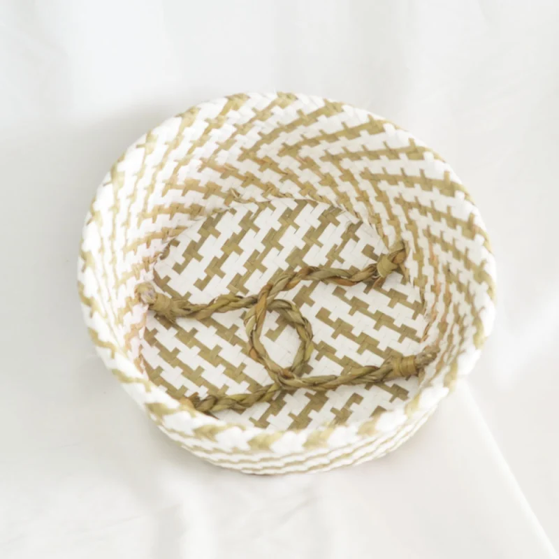 Household Natural Seagrass Storage Basket Macrame Decoration Seaweed Weave Flower Pot With Handle Storage Basket
Household Natural Seagrass Storage Basket Macrame Decoration Seaweed Weave Flower Pot With Handle Storage Basket