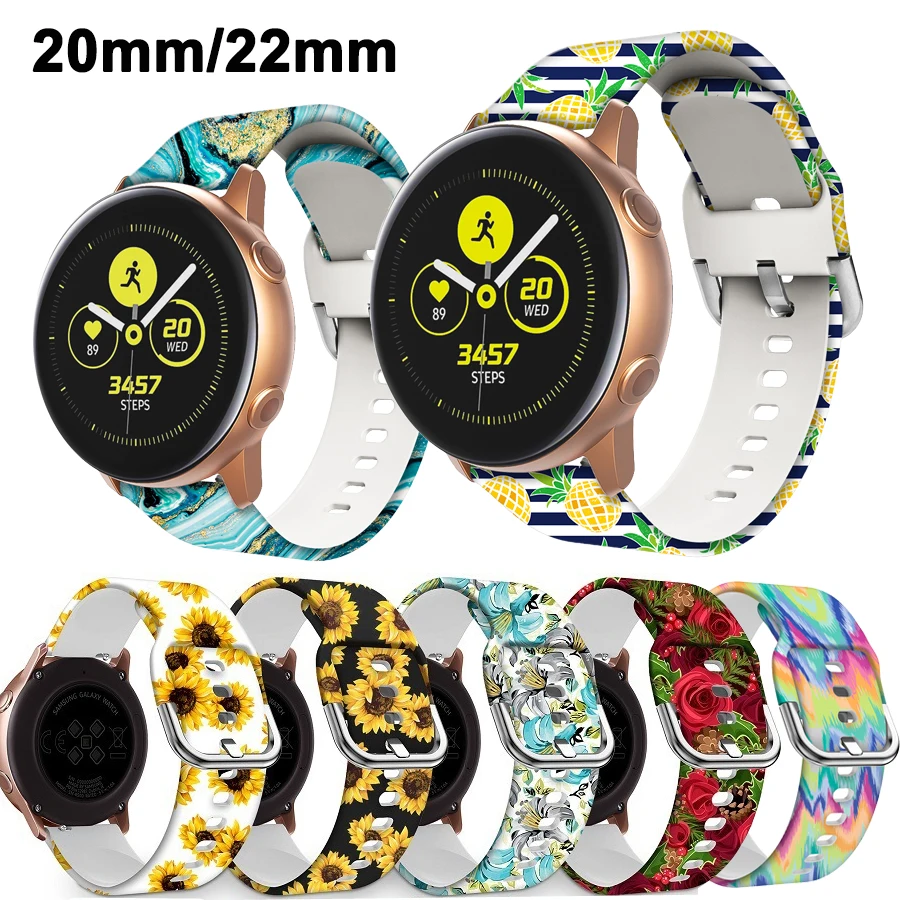 Ремешок силиконовый для Samsung Galaxy watch 3, браслет для Active 2 Gear S3 Frontier Huawei GT/2/2e/2 Pro, 20 мм/22 мм 
Ремешок силиконовый для Samsung Galaxy watch 3, браслет для Active 2 Gear S3 Frontier Huawei GT/2/2e/2 Pro, 20 мм/22 мм