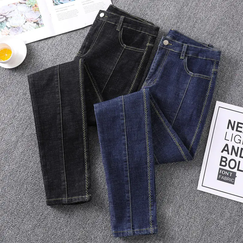 Boyfriend Jeans For Women High Waist Stretch Straight Denim Pencil Pants Streetwear Plus Size Vintage Mom Jeans Trousers Q4205
Boyfriend Jeans For Women High Waist Stretch Straight Denim Pencil Pants Streetwear Plus Size Vintage Mom Jeans Trousers Q4205