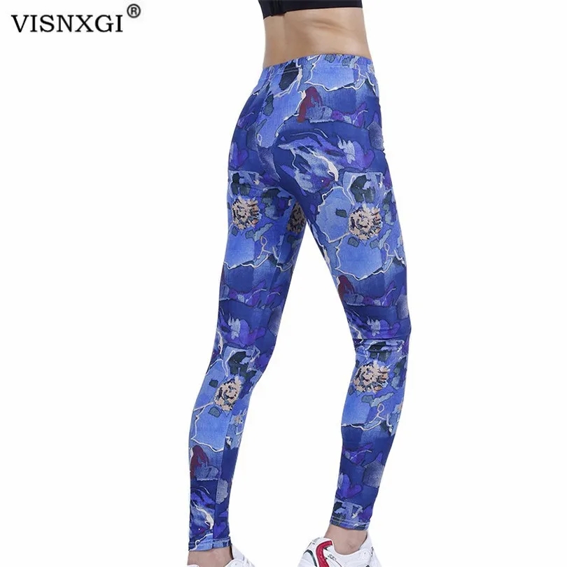 VISNXGI Dream Blue Flower Leggings Women High Waist Push Up Gym Fitness Workout Sports Casual Mujer Ankle-Length Solid Knitted
VISNXGI Dream Blue Flower Leggings Women High Waist Push Up Gym Fitness Workout Sports Casual Mujer Ankle-Length Solid Knitted