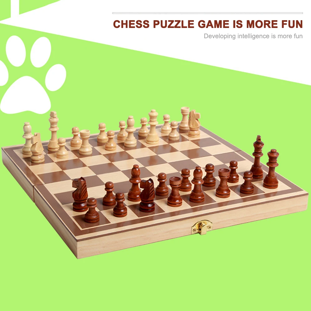 Wooden Chess Indoor Travel Casual Chess Board Game Puzzle Toy for Adult Kid
Wooden Chess Indoor Travel Casual Chess Board Game Puzzle Toy for Adult Kid