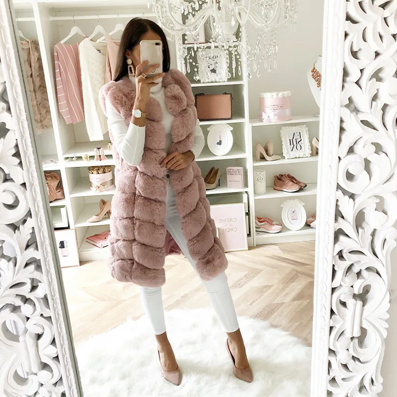 Women Clothing Faux Fur Sleeveless Coat Women Faux Leather Plus Size Clothing for Women Warm Winter Coats Fur Coats and Jackets
Women Clothing Faux Fur Sleeveless Coat Women Faux Leather Plus Size Clothing for Women Warm Winter Coats Fur Coats and Jackets