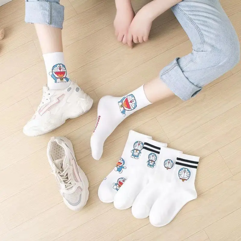 Doraemon Fashion Cartoon Cotton Socks Female Korean Version Middle Tube College Style Street Wild High Tube Cotton Socks
Doraemon Fashion Cartoon Cotton Socks Female Korean Version Middle Tube College Style Street Wild High Tube Cotton Socks