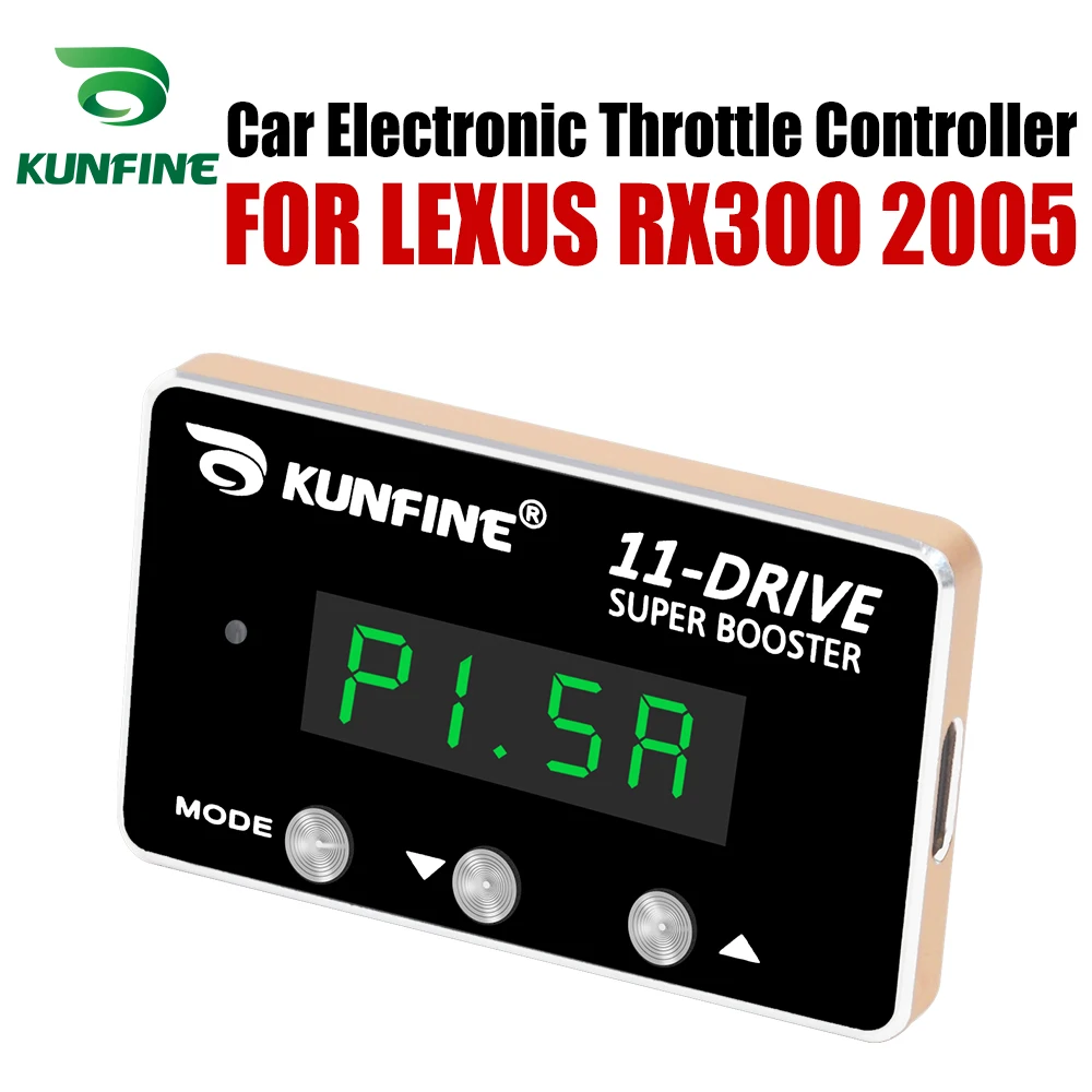 KUNFINE Car Electronic Throttle Controller Racing Accelerator Potent Booster For LEXUS RX300 2005 Tuning Parts Accessory
KUNFINE Car Electronic Throttle Controller Racing Accelerator Potent Booster For LEXUS RX300 2005 Tuning Parts Accessory