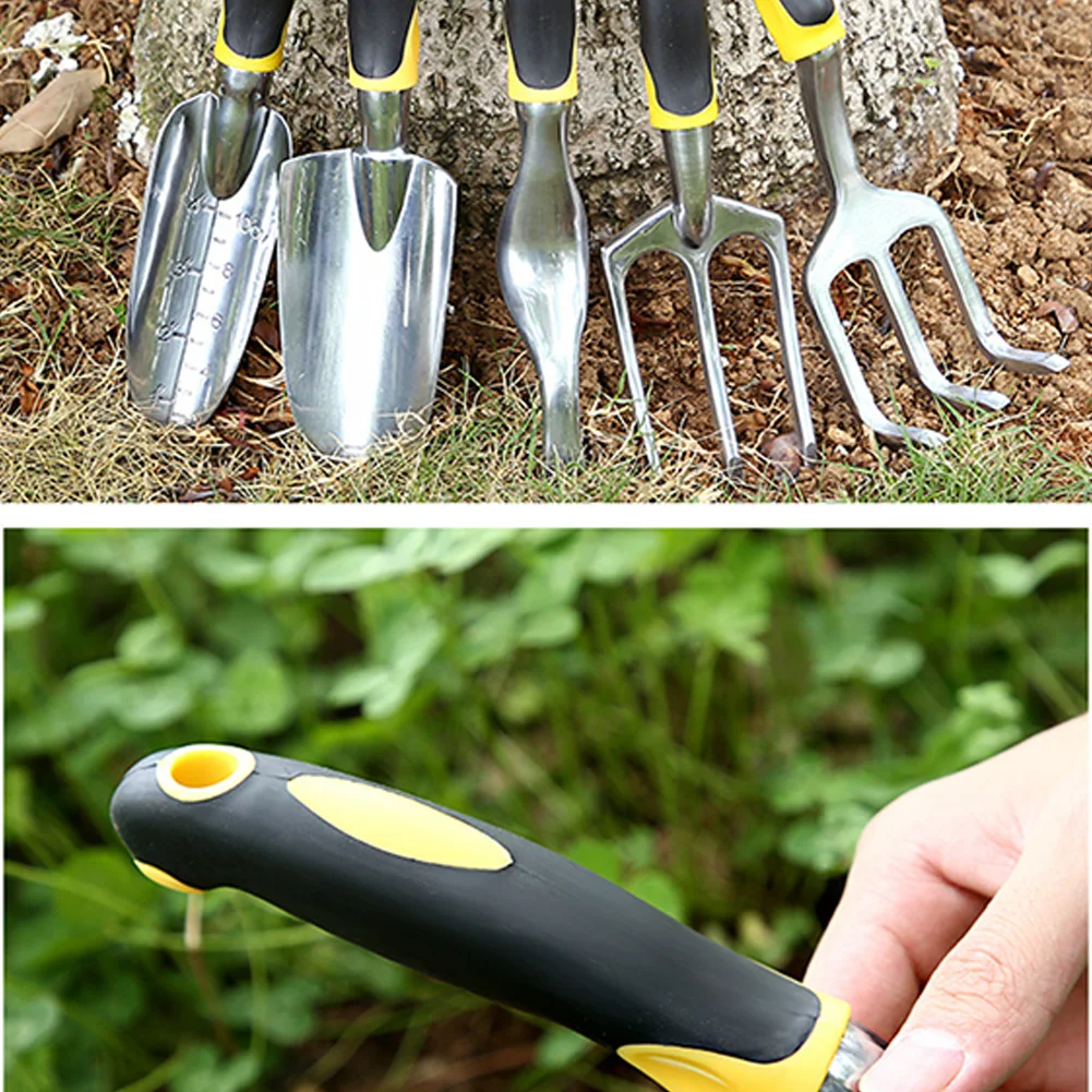 5pcs Multi-Function Garden Kit Garden Tool Hand Shovel/Triclaw/Harrow/Drafter Loosening Soil Planting Tool Dig Weeder Cultivator
5pcs Multi-Function Garden Kit Garden Tool Hand Shovel/Triclaw/Harrow/Drafter Loosening Soil Planting Tool Dig Weeder Cultivator