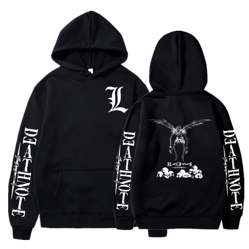 Anime Death Note Printed Hoodies Harajuku Hip Hop Streetwear Pullover Men Women Casual Long Sleeve Hooded Sweatshirt Tops Hoodie
Anime Death Note Printed Hoodies Harajuku Hip Hop Streetwear Pullover Men Women Casual Long Sleeve Hooded Sweatshirt Tops Hoodie