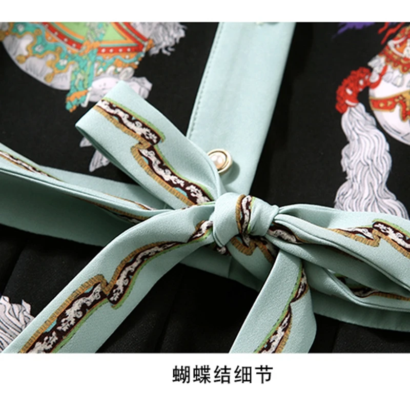 2020 Spring Women Vintage Floral print Dresses Turn-down collar Long Sleeve Elegant Midi Dress Vestido Robe Femme with belt
2020 Spring Women Vintage Floral print Dresses Turn-down collar Long Sleeve Elegant Midi Dress Vestido Robe Femme with belt