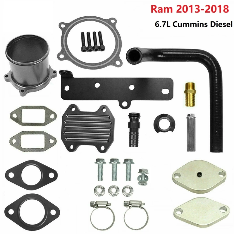 EGR Cooler & Throttle Valve Kit 6.7L Cummins -Crude oil for Dodge Ram 2013-2018
EGR Cooler & Throttle Valve Kit 6.7L Cummins -Crude oil for Dodge Ram 2013-2018