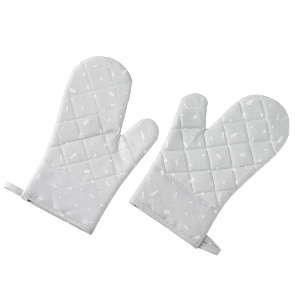 A Pair of Heat Resistant Microwave Oven Golves Thicken Fabric Non-slip Silicone Oven Mitts Kitchen Baking Oven )
A Pair of Heat Resistant Microwave Oven Golves Thicken Fabric Non-slip Silicone Oven Mitts Kitchen Baking Oven )