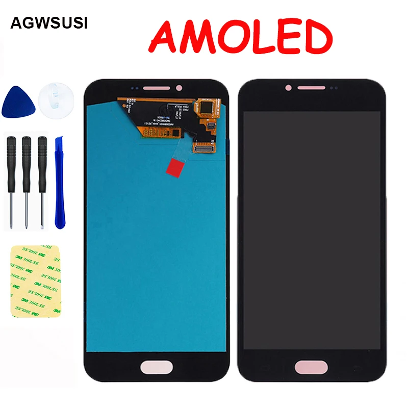 ЖК-дисплей AMOLED для SAMSUNG Galaxy A8 2015 A800 A800F, ЖК-дисплей, экран, модуль, сенсорный экран, дигитайзер, стекло, датчик в сборе
ЖК-дисплей AMOLED для SAMSUNG Galaxy A8 2015 A800 A800F, ЖК-дисплей, экран, модуль, сенсорный экран, дигитайзер, стекло, датчик в сборе