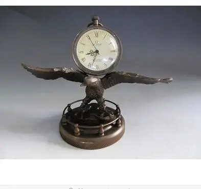 Art Bronze Decoration Crafts Brass old collect Copper Eagle sculpture mechanical clock watch Statue factory Arts outlets
Art Bronze Decoration Crafts Brass old collect Copper Eagle sculpture mechanical clock watch Statue factory Arts outlets