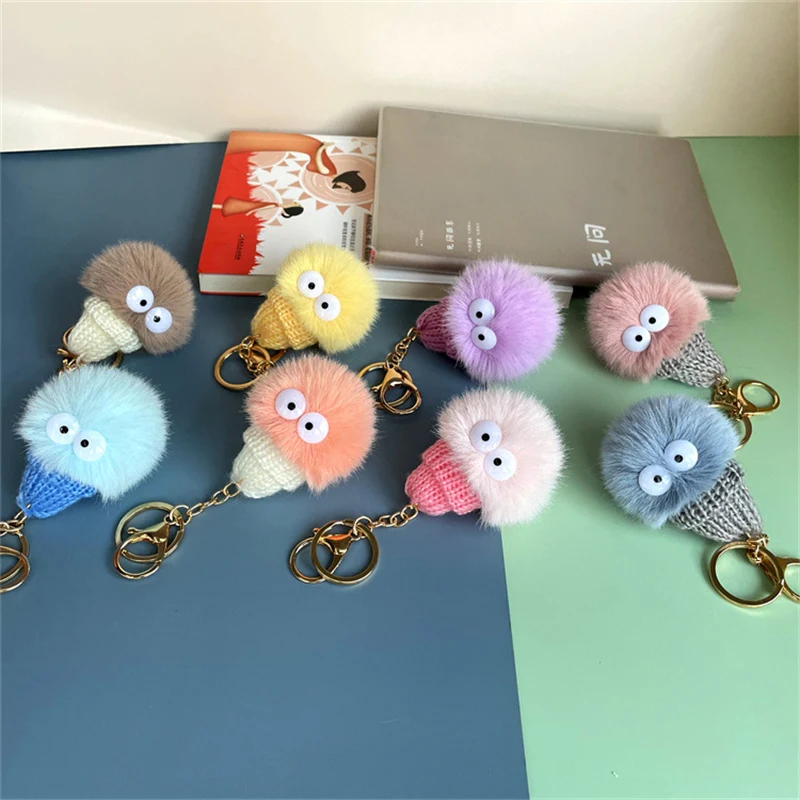 New Fashionable personality cute fur ball doll ugly cute little briquettes key chain pendant jewelry accessories wholesale
New Fashionable personality cute fur ball doll ugly cute little briquettes key chain pendant jewelry accessories wholesale