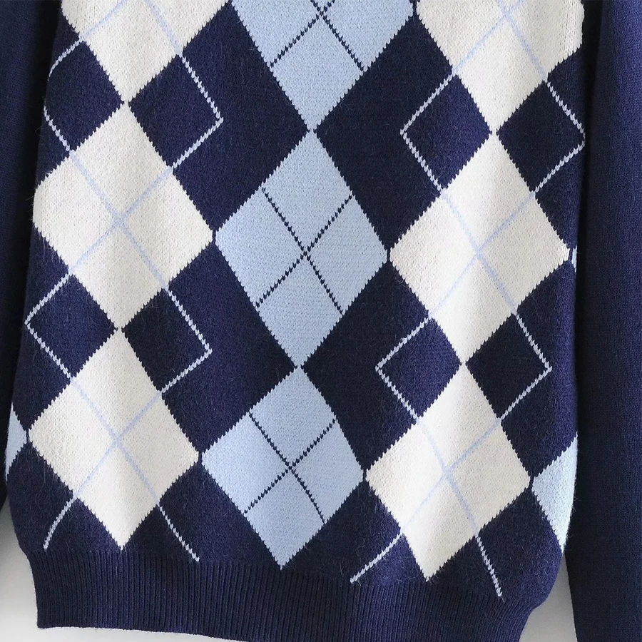 Free Shipping Hot Ins fashion style Plaid pullover women's blogger wear Loose short lady sweaters tops women tops
Free Shipping Hot Ins fashion style Plaid pullover women's blogger wear Loose short lady sweaters tops women tops