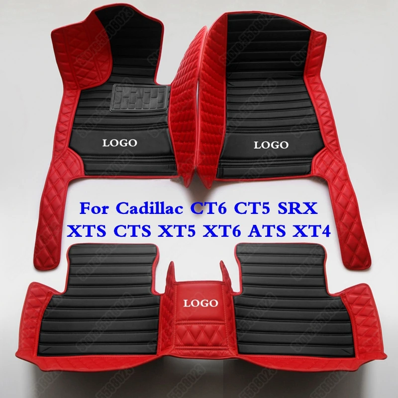 Кожаные автомобильные коврики 3D для Cadillac CT6 CT5 SRX XTS CTS XT5 XT6 ATS XT4 Escalade | Автомобили и