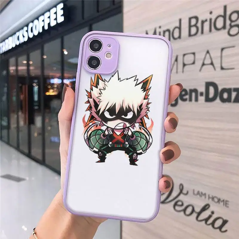 Boku No Hero Academia Kawaii Himiko Toga Phone Case matte transparent For iphone 7 8 11 12 plus mini x xs xr pro max cover
Boku No Hero Academia Kawaii Himiko Toga Phone Case matte transparent For iphone 7 8 11 12 plus mini x xs xr pro max cover