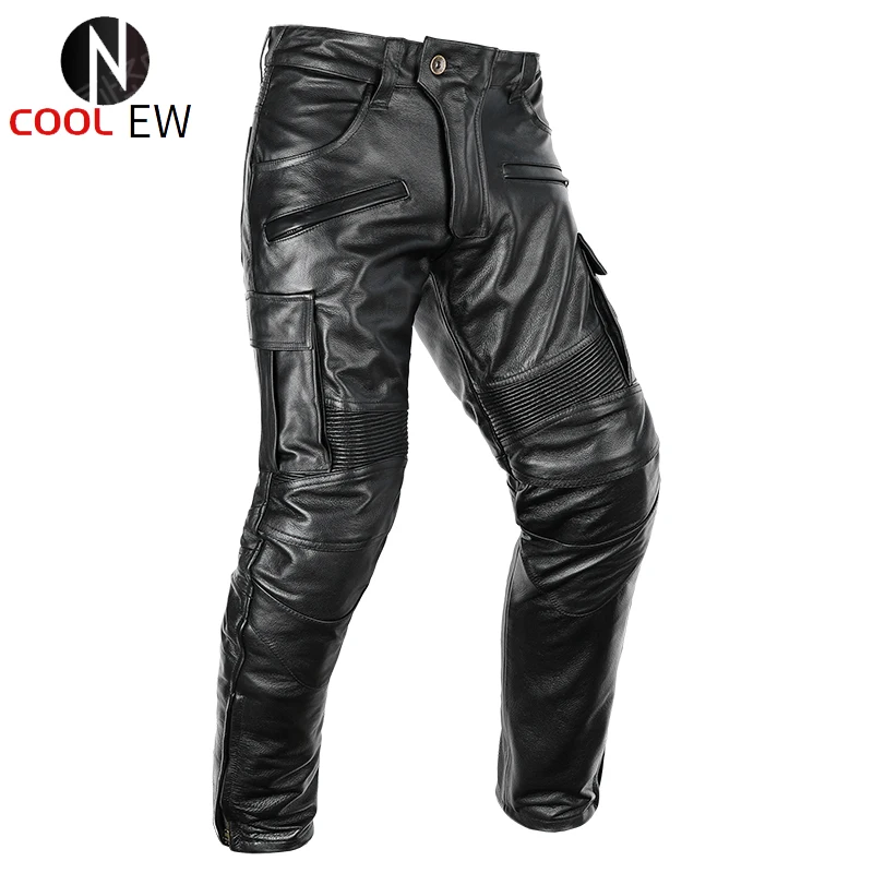 2021 Black American Motorcycle Style Real Natural Leather Trousers Men Plus Size 4XL Genuine Thick Cowhide Biker's Pants
2021 Black American Motorcycle Style Real Natural Leather Trousers Men Plus Size 4XL Genuine Thick Cowhide Biker's Pants