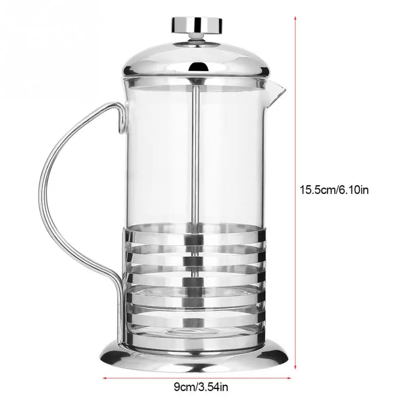 600ml/800ml French Press Coffee Pot coffee machine Stainless Steel Glass French Press Coffee Cup Pot Plunger Coffee Kettles
600ml/800ml French Press Coffee Pot coffee machine Stainless Steel Glass French Press Coffee Cup Pot Plunger Coffee Kettles