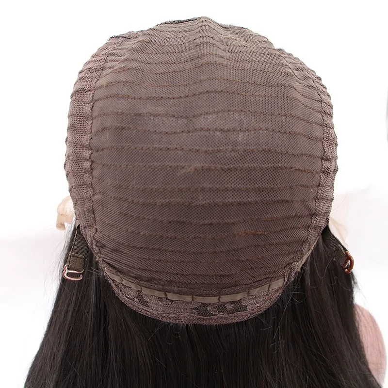 Long Straight Blonde Synthetic Lace Front Wig Heat Resistant Fiber Natural Hairline Middle Parting Hair For Fashion Women Wigs | Шиньоны и