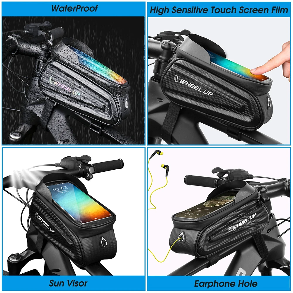 Bike Bicycle Front Top Tube Bag 7.0 Inch Touch Screen Phone Case Bag Waterproof Cycling Phone Mount for MTB Frame Handlebar Bag
Bike Bicycle Front Top Tube Bag 7.0 Inch Touch Screen Phone Case Bag Waterproof Cycling Phone Mount for MTB Frame Handlebar Bag