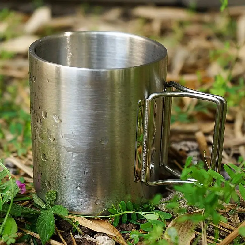 1pc 350ml Stainless Steel Portable Mug Cup Double Wall Travel Picnic Tumbler Coffee Mug Tea Cup Foldable Portable Canping Cup
1pc 350ml Stainless Steel Portable Mug Cup Double Wall Travel Picnic Tumbler Coffee Mug Tea Cup Foldable Portable Canping Cup