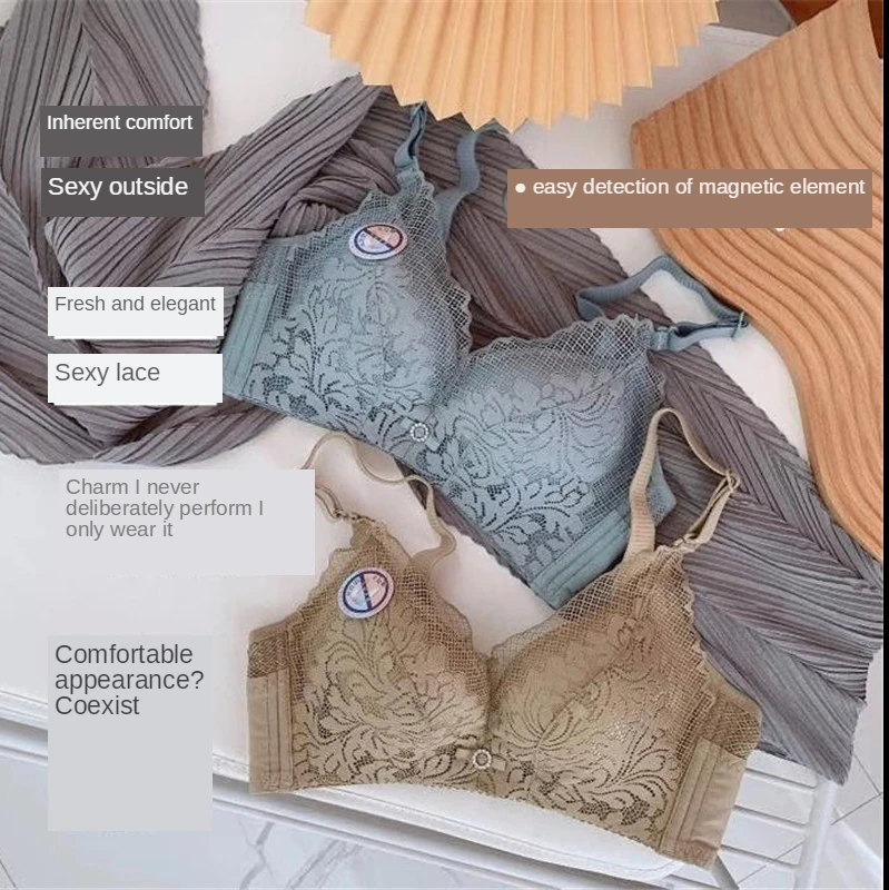 Lan Mo retro non-magnetic latex no steel ring gathered skin-friendly no trace bra
Lan Mo retro non-magnetic latex no steel ring gathered skin-friendly no trace bra