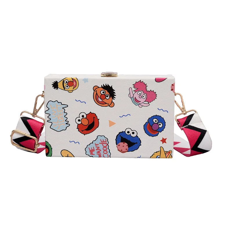 Funny Cartoon Box Shoulder Bag For Girls' Cute Versatile Color Belt Crossbody Bag Women Small Phone Bag
Funny Cartoon Box Shoulder Bag For Girls' Cute Versatile Color Belt Crossbody Bag Women Small Phone Bag