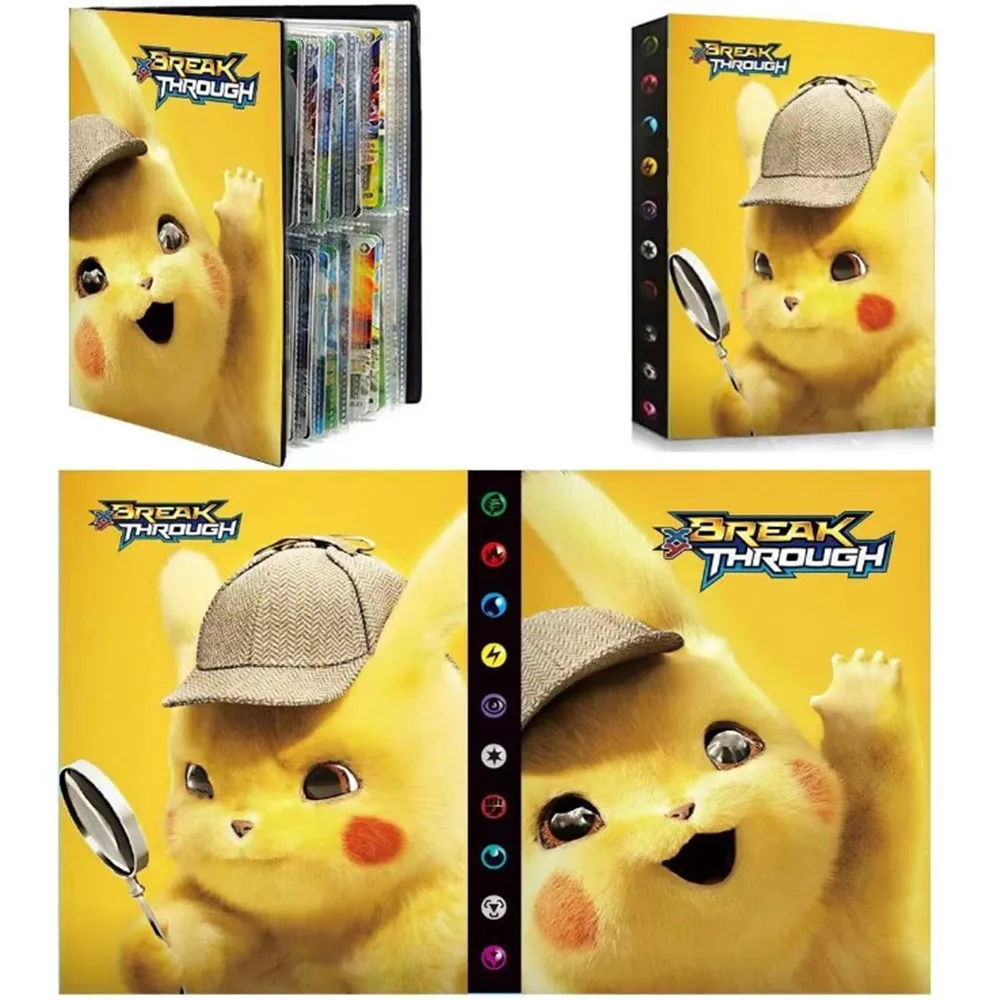 240Pcs Pokemon Holder Album Toys Collections Pokemon Cards Album Book Top Loaded List Toys Gift for Children
240Pcs Pokemon Holder Album Toys Collections Pokemon Cards Album Book Top Loaded List Toys Gift for Children