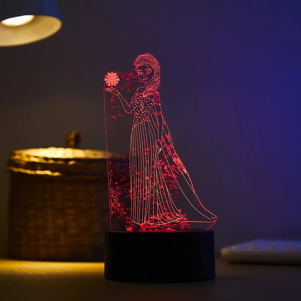 Anime LED Night Light Snow Queen Sven Olaf Po 3D Night Light Modeling Light LED Visual Stereo Light USB Table Lamp
Anime LED Night Light Snow Queen Sven Olaf Po 3D Night Light Modeling Light LED Visual Stereo Light USB Table Lamp