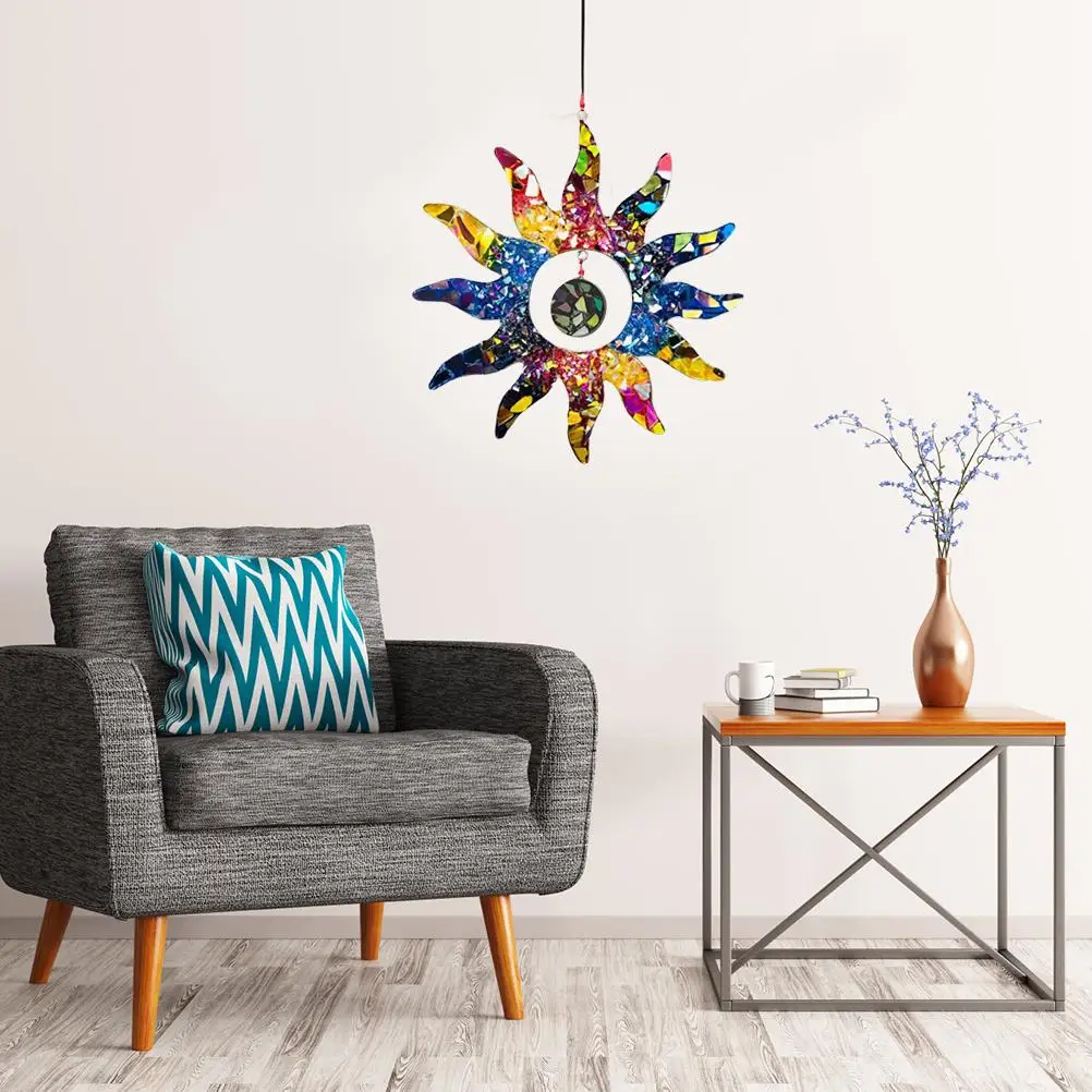 Colorful Sun Wall Art Decor Hanging Sun Statues for Indoor and Outdoor Home Garden Decoration
Colorful Sun Wall Art Decor Hanging Sun Statues for Indoor and Outdoor Home Garden Decoration