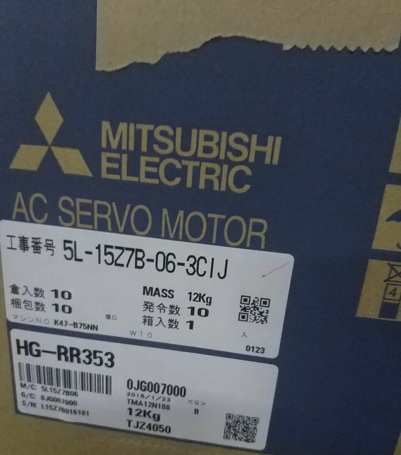 Хорошая Цена Новый и натуральный mitsubishi Серводвигатель переменного тока HG-RR353 моторов сервопривода
Хорошая Цена Новый и натуральный mitsubishi Серводвигатель переменного тока HG-RR353 моторов сервопривода