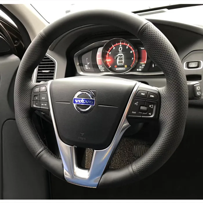 DIY hand-sewn leather car steering wheel cover for Volvo XC60 S90 S60L XC40 XC90
DIY hand-sewn leather car steering wheel cover for Volvo XC60 S90 S60L XC40 XC90