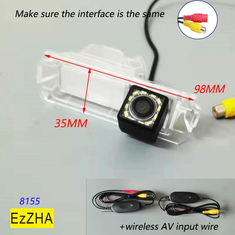 8LED Car CCD Night Vision HD Backup Rear View Camera For Kia K2 Rio 3 Hatchback Ceed 2013 Hyundai Accent Solaris Verna 2014 I30
8LED Car CCD Night Vision HD Backup Rear View Camera For Kia K2 Rio 3 Hatchback Ceed 2013 Hyundai Accent Solaris Verna 2014 I30