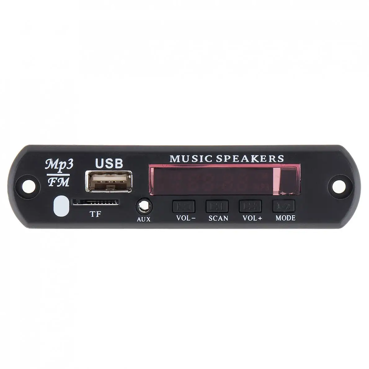 5V Plug-in Card Audio Bluetooth MP3 Decoder with Color Flash Screen Support USB / SD / AUX for Family Car /DVD
5V Plug-in Card Audio Bluetooth MP3 Decoder with Color Flash Screen Support USB / SD / AUX for Family Car /DVD