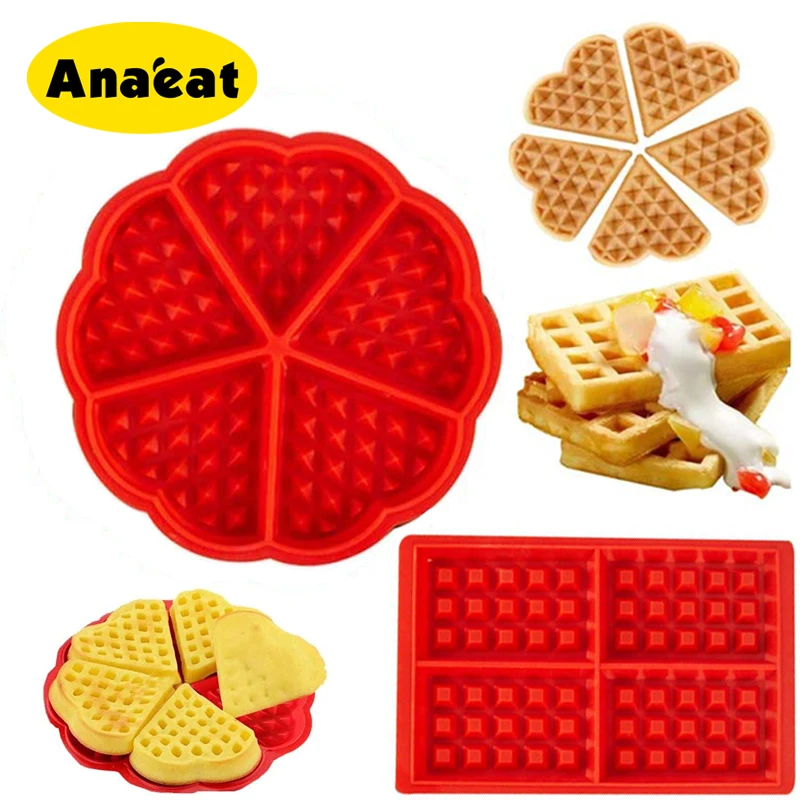 Вафельная форма, антипригарная стандартная посуда, ANAEAT, 1 шт.
Вафельная форма, антипригарная стандартная посуда, ANAEAT, 1 шт.