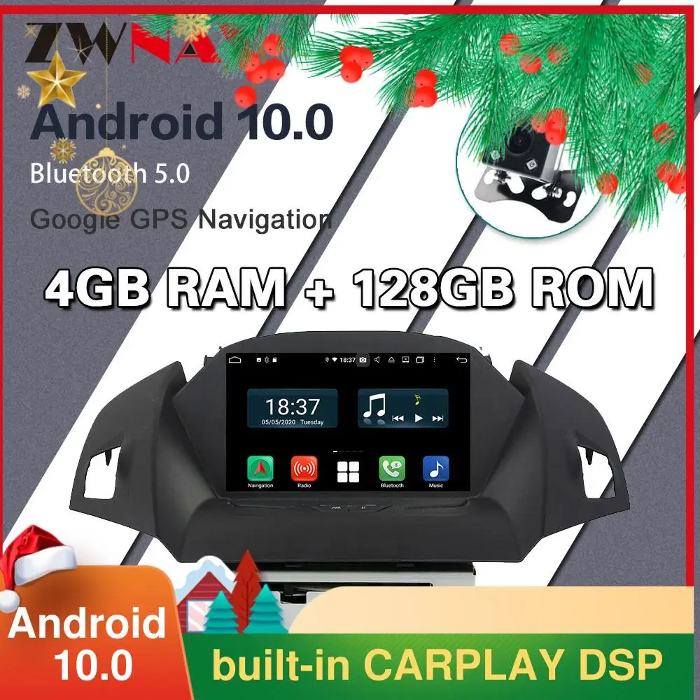 4G+128G Android 10 DSP For Ford Kuga Escape 2013 2014 2016 Car Radio Multimedia Video Player Navigation GPS 2 din dvd
4G+128G Android 10 DSP For Ford Kuga Escape 2013 2014 2016 Car Radio Multimedia Video Player Navigation GPS 2 din dvd