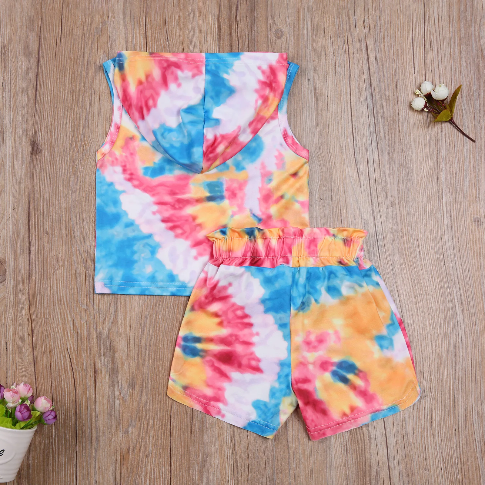 Pudcoco 6M-5Y Toddler Kid Baby Boy Girl Summer Tie Dye 2Pcs Set Hooded Sleeveless LOVE YOURSELF Letter Print Top+Shorts Outfit
Pudcoco 6M-5Y Toddler Kid Baby Boy Girl Summer Tie Dye 2Pcs Set Hooded Sleeveless LOVE YOURSELF Letter Print Top+Shorts Outfit