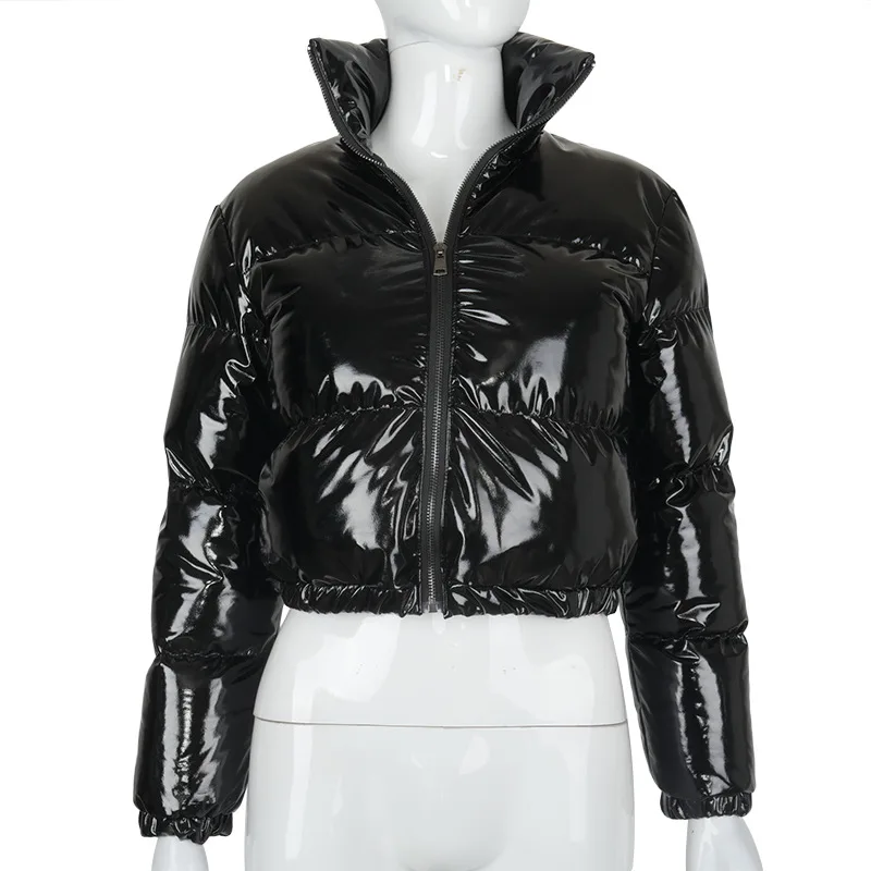 Echoine Winter Stand Collar PU Leather shiny bubble Coats Plus Size thick Warm Down Jacket Women Bubble Oversized Puffer Coat
Echoine Winter Stand Collar PU Leather shiny bubble Coats Plus Size thick Warm Down Jacket Women Bubble Oversized Puffer Coat