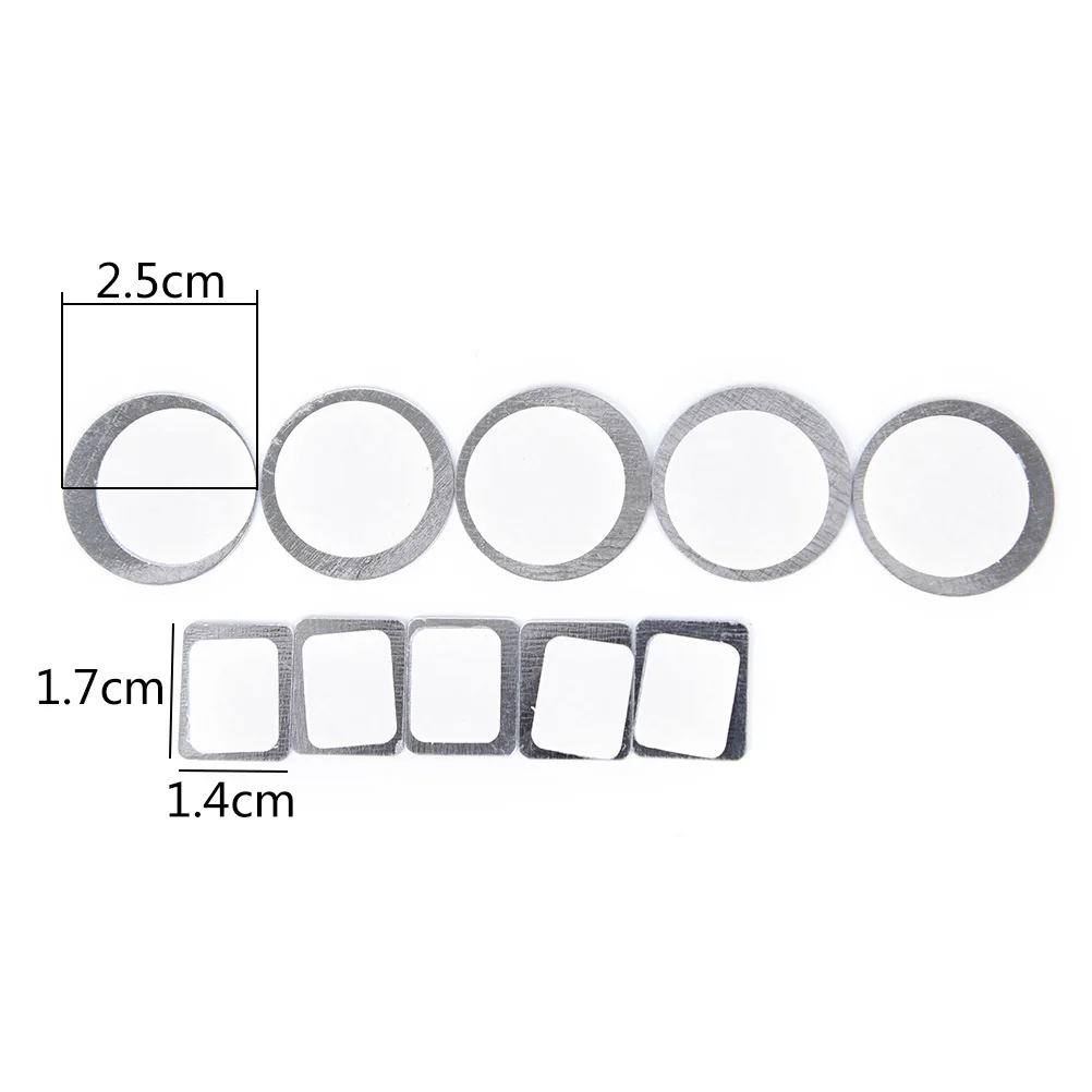 20X Round Rectangle Magnetic Eyeshadow Palette Tightly Metal Stickers For Eyeshadow To Hold
20X Round Rectangle Magnetic Eyeshadow Palette Tightly Metal Stickers For Eyeshadow To Hold
