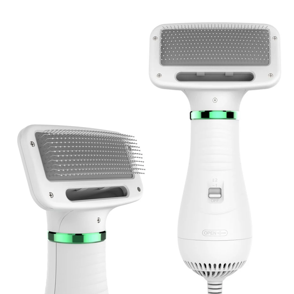 2-In-1 Pet Dog Blower Hair Dryer Comb Grooming Blower with Adjustable Temperatures Settings for Small and Medium Dogs and Cats
2-In-1 Pet Dog Blower Hair Dryer Comb Grooming Blower with Adjustable Temperatures Settings for Small and Medium Dogs and Cats