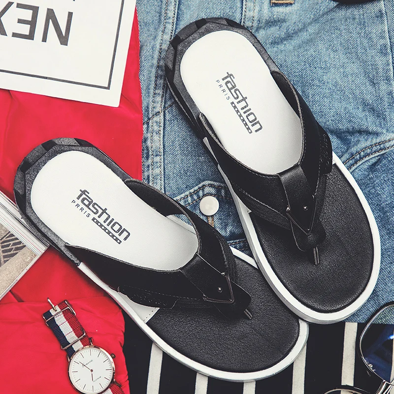 New Fashion Summer Men Flip Flops Male Slippers High Quality Comfortable Outdoor Waterproof Beach Sandals Shoes for Men Zapatos
New Fashion Summer Men Flip Flops Male Slippers High Quality Comfortable Outdoor Waterproof Beach Sandals Shoes for Men Zapatos