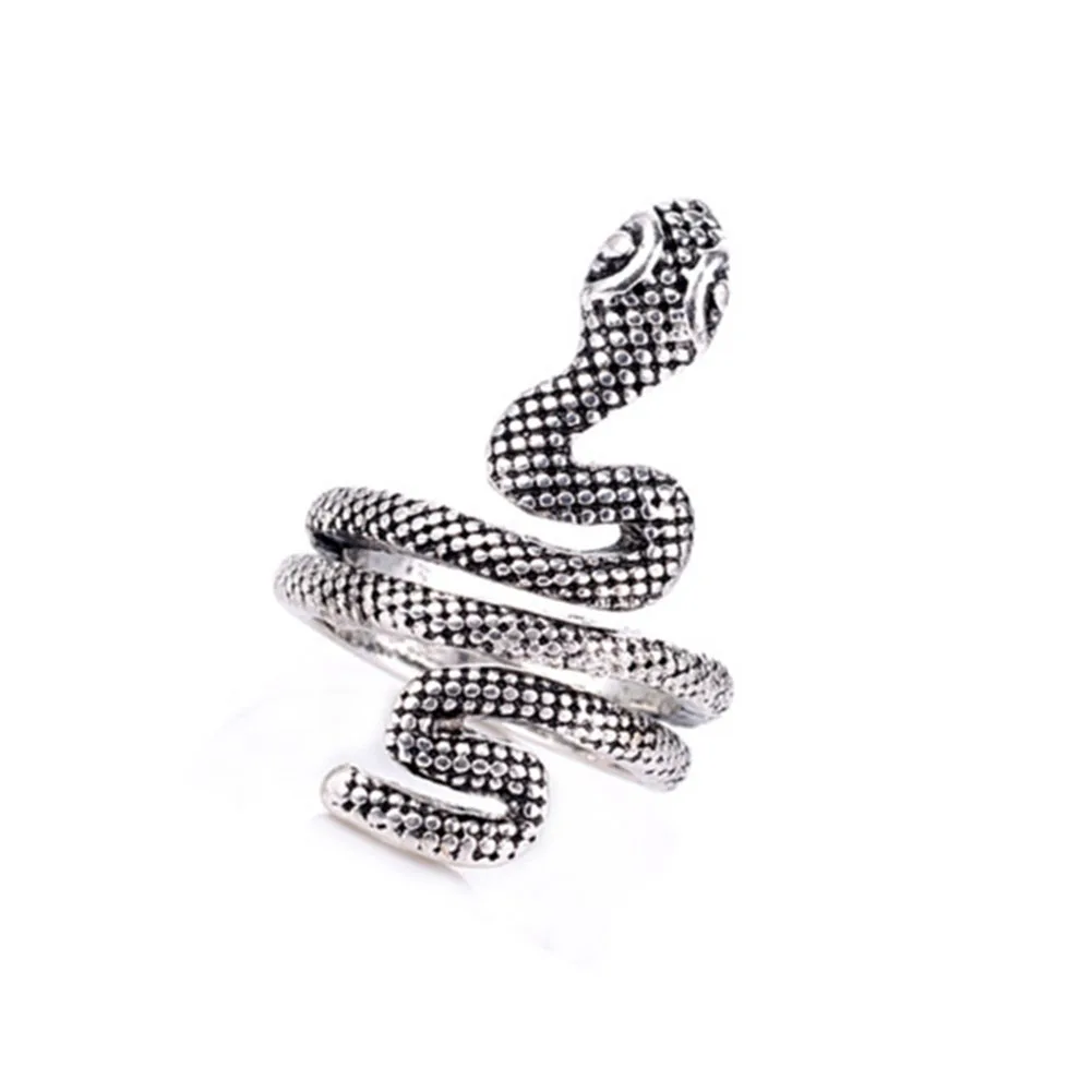 Snake Ring Stereoscopic Retro Punk Couple Models Creative Accessories Jewelry Eagle Animal Zodiac Opening Adjustable Ring
Snake Ring Stereoscopic Retro Punk Couple Models Creative Accessories Jewelry Eagle Animal Zodiac Opening Adjustable Ring